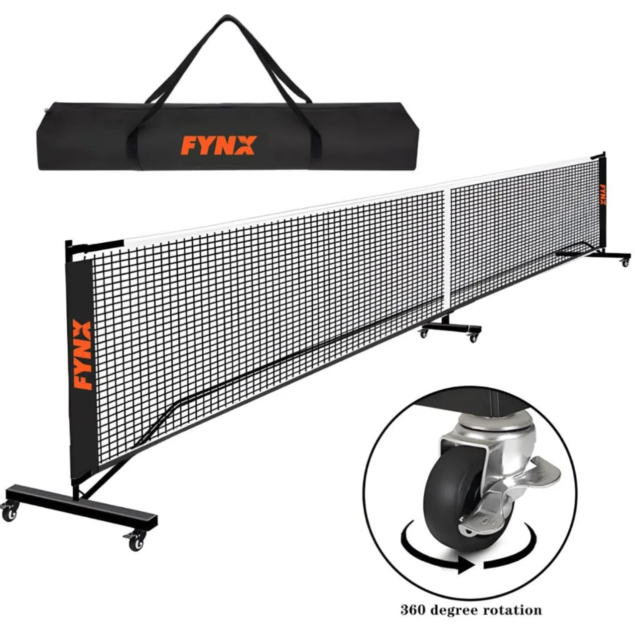 Portable Pickleball Net with Wheels