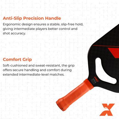Conquest | 14 MM 12K Carbon fiber Aerodynamic Pickleball Paddle