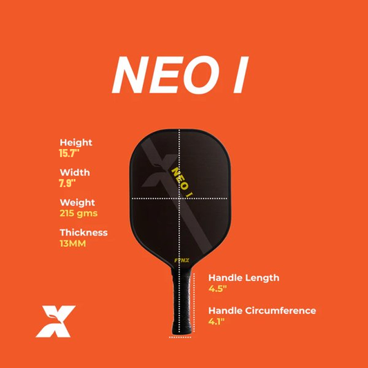 Neo I | 13MM Fibre Glass Pickleball Paddle