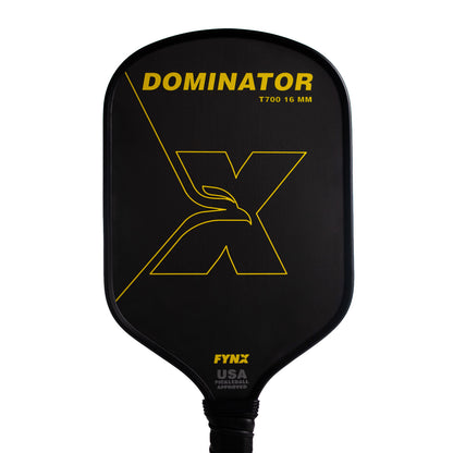 Dominator | 16MM Japanese T700 Raw Carbon Fiber Pickleball Padle